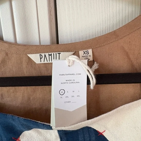 Pamut apparel patchwork top - Picture 2 of 3